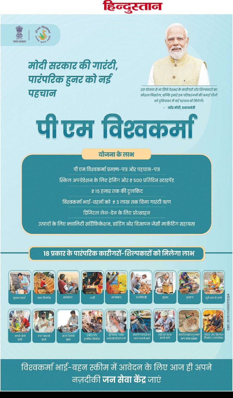 Pm vishwakarma Yojana